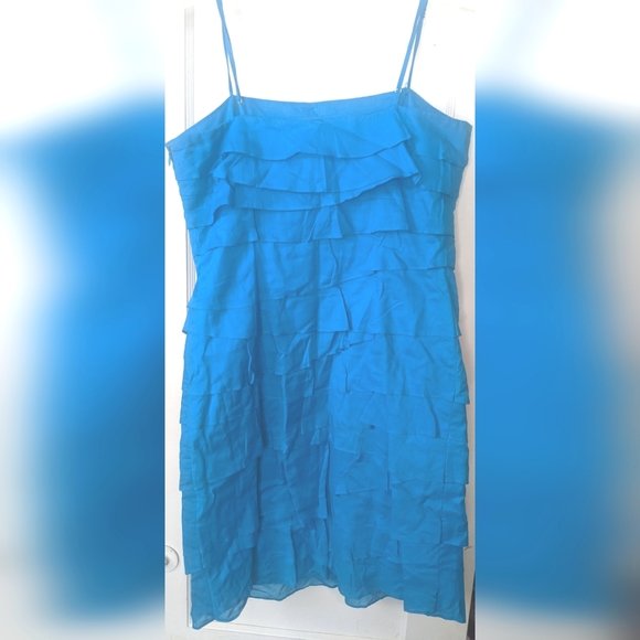 Calvin Klein Ruffle Tiered Dress - Picture 5 of 7